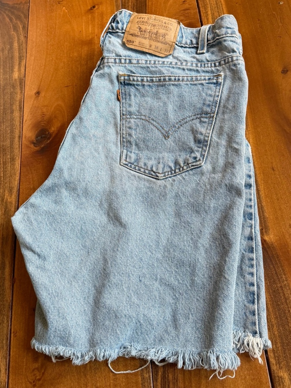 Vintage Orange Tag Levi’s Cut-off Jean Shorts